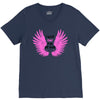 i wear pink for my mom V-Neck Tee