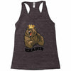 bear khabib Racerback Tank