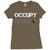 Occupy Mars Shirt Ladies Fitted T-Shirt
