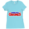 Sherlock Gnomes Ladies Fitted T-Shirt