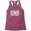 gmo test subject v1 march monsanto crops produce Racerback Tank