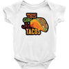 this girl likes tacos Baby Bodysuit