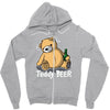 teddy beer Zipper Hoodie