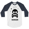 danger 3/4 Sleeve Shirt