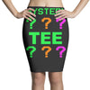 mystery tee shirt random funny cheap t shirt pop culture hipster graph Pencil Skirts