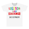 legends are born december All Over Men's T-shirt