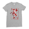 quinn of heart Ladies Fitted T-Shirt