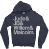 a litle life book Zipper Hoodie
