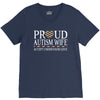 proud autism wife V-Neck Tee