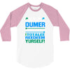 just wen i think you coundn't posible be any dumber you go and do somt 3/4 Sleeve Shirt