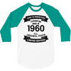 Premium Vintage  1960 3/4 Sleeve Shirt