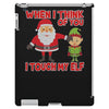 touch my elf christmas fun and naughty iPad 3 and 4 Case