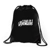 Avengers Silhouette Drawstring Bags
