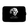 albert einstein's non believer Laptop sleeve