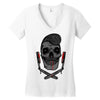pomade style Women's V-Neck T-Shirt