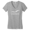 pterodactyl dinosaur Women's V-Neck T-Shirt