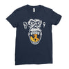 angry monkey jaune sure Ladies Fitted T-Shirt