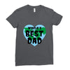 World's Best Dad Look Like Ladies Fitted T-Shirt