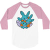 more mudkip 3/4 Sleeve Shirt