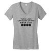 Yung Lean Unknown Death 2002 Women's V-Neck T-Shirt