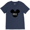 Mr. and Mrs. Matching V-Neck Tee