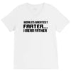 worlds greatest farter, i mean father V-Neck Tee