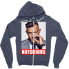 conor mcgregor notorious Zipper Hoodie