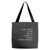intelligence is the ability to adapt to change Tote Bags