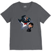 too slow cap V-Neck Tee