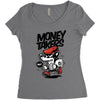 money takers Women's Triblend Scoop T-shirt