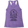 Golfer Cousin Racerback Tank