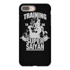 training to go super saiyan iPhone 8 Plus Case