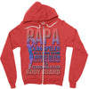 papa   body guard Zipper Hoodie