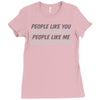 people like you Ladies Fitted T-Shirt