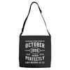legends were born in october genuıne 1996 qualıty one kind of aged l Adjustable Strap Totes