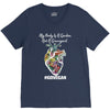 my body is a garden, not a graveyard black V-Neck Tee