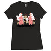 piggybacks and chicken fights Ladies Fitted T-Shirt