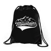 Going To The Mountains Is Going Home Drawstring Bags