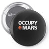 occupy mars Pin-back button