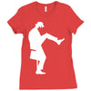 john cleese Ladies Fitted T-Shirt