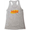 new seinfeld logo Racerback Tank