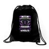 Never Underestimate The Strength Of A Gynecologic Cancer Warrior Drawstring Bags