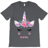 birthday unicorn family series mom T-Shirt