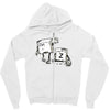 walking undodead Zipper Hoodie
