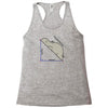 hypotenuse math humor Racerback Tank