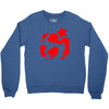 eric cantona, kungfu, manu Crewneck Sweatshirt