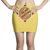 do not touch me Mini Skirts