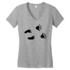 Guess What? - Baby Inside Women's V-Neck T-Shirt