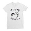 original gangsta Ladies Fitted T-Shirt
