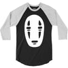 no face noface spirited away chibli manga anime tee 3/4 Sleeve Shirt